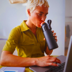 Steel Garrafa Air Up 480 ml + 3 Black Pods | 0qov5fLfftU