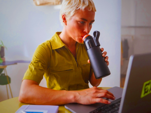 Steel Garrafa Air Up 480 ml + 3 Black Pods | 0qov5fLfftU